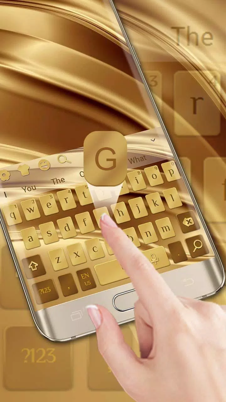 لوحة مفاتيح ذهبية فاخرة APK للاندرويد تنزيل