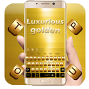 Luxurious Golden Keyboard APK