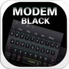 Modem Black Clavier icône