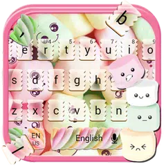 Marshmallow Keyboard Theme