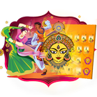 Navratri Keyboard Theme أيقونة