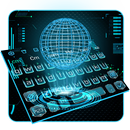 3D Next Tech Theme Keyboard APK