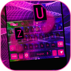 Neon tech light keyboard simgesi