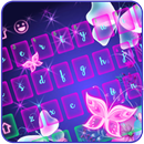 Neon butterfly typewriter APK