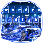 Neon Cool Car Keyboard Theme アイコン