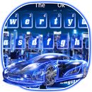 Tema Keyboard Mobil Neon Cool APK