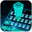 Neon hologram keyboard