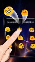 neon light keyboard red blue imagem de tela 2