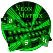Neon Matrix Keyboard