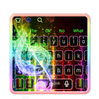 Neon Music Rainbow Keyboard icône