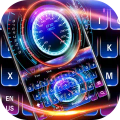 Racing Car Hologram Keyboard APK download