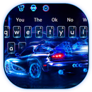Neon Racing Car Keyboard APK