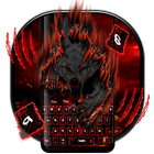 Night Blood Wolf Theme Keyboard ikona