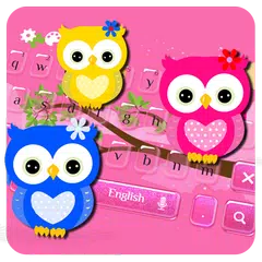 Hued Owl Keyboard Theme