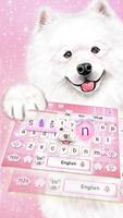 برنامه‌نما Smiling Angel Samoyed Keyboard عکس از صفحه