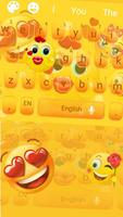 Smiley Emoji Keyboard Affiche