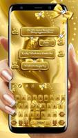 SMS Gold Bow Keyboard Affiche