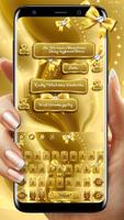 SMS Gold Bow Keyboard-poster