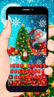Santa claus Keyboard poster