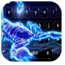 Scorpion Neon Keyboard Theme APK