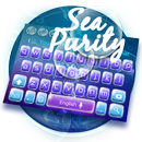 Blue Sea Purity Keyboard Theme APK