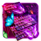 Luminous butterfly keyboard icône
