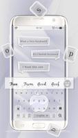 Silver Glass Apple poster