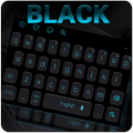 Simple Neon Black Keyboard