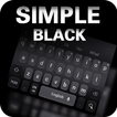 Thème clavier noir simple