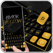Simple Black Yellow Keyboard Theme