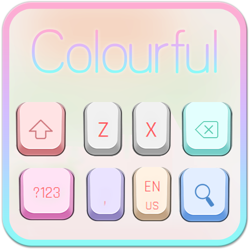 Simple Colorful Keyboard