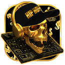 Hip Hop Golden Skull Keyboard APK