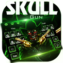 Schädel-Gewehr-Tastatur APK