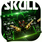 ikon Skull Gun Keyboard