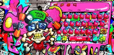 Skate Graffiti Keyboard Theme
