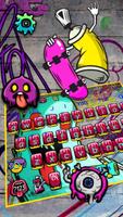 Skateboard Graffiti poster
