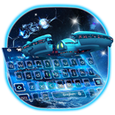 Spaceship Galaxy Keyboard Theme APK