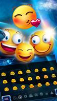 Spaceship Galaxy Keyboard Theme ảnh chụp màn hình 2