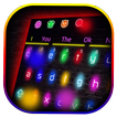 Sparkle Neon Lights  Keyboard Theme