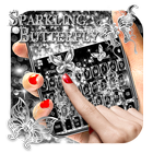 Shiny Sparkly Butterfly Keyboard icon