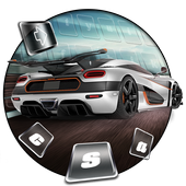 Speed Racing Keyboard Theme icon