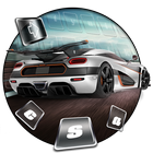 Speed Racing Keyboard Theme icône