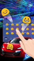 Sport Car Keyboard Theme imagem de tela 2