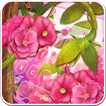 Pink Spring Flower Keyboard