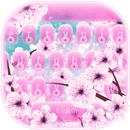 Spring Pink Cherry Keyboard APK