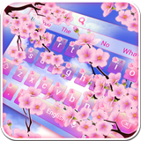 Pink Spring Blossom Keyboard biểu tượng