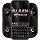 Стильная черная клавиатура APK