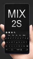 Stylish Black Keyboard For Xiaomi MIX 2S plakat