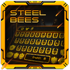 Steel bee keyboard-icoon