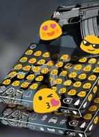 Submachine Gun Keyboard Themes Ekran Görüntüsü 2